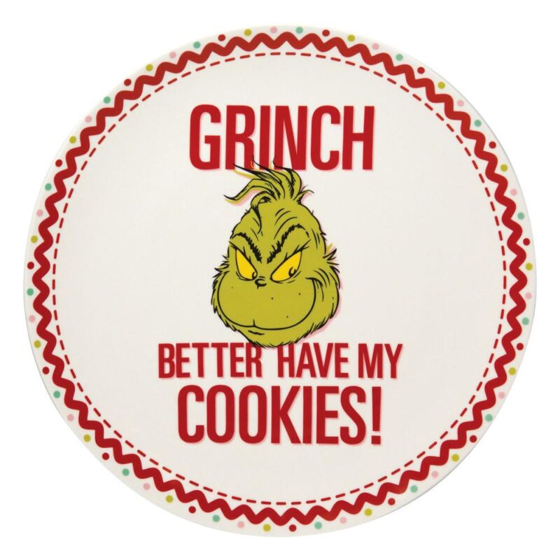 Grinch Cookie Platter 6009063