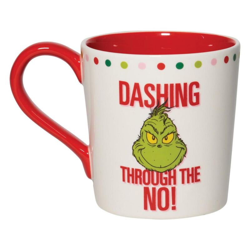 Grinch Dashing Through The No Mug 6009060