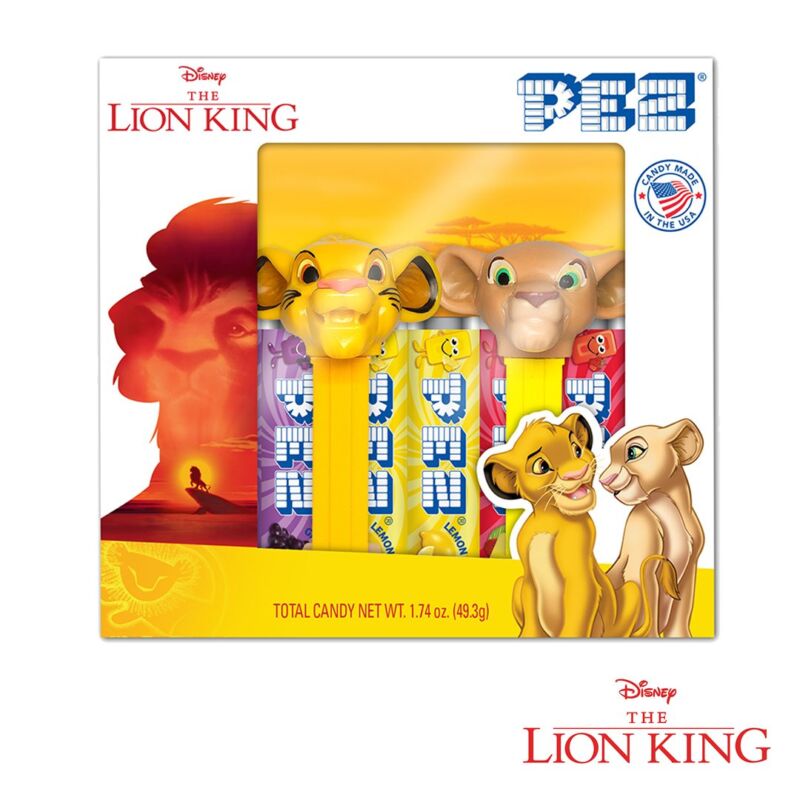 Lion King Simba Nala Pez Gift Set