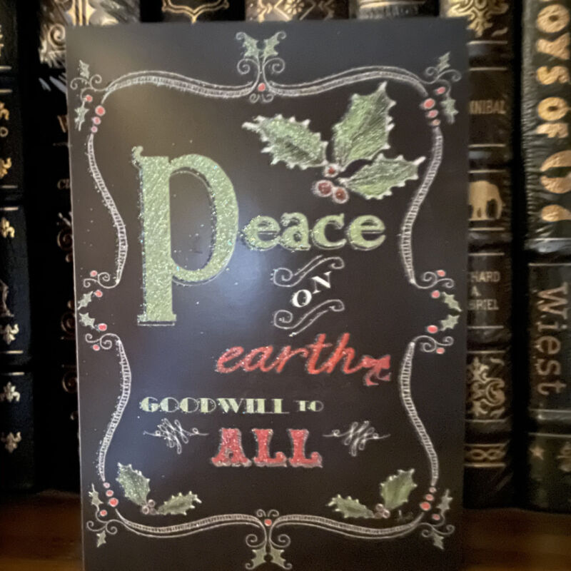 Peace On Earth Good Will To All By Leanin Tree Boxed Christmas Cards