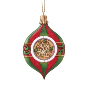Santa Tree Rotating Ornament By Jim Shore Heartwood Creek Nd6009192 2
