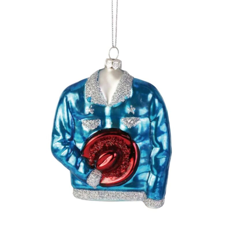 Jean Jacket And Hat Ornament By Its A Country Thing