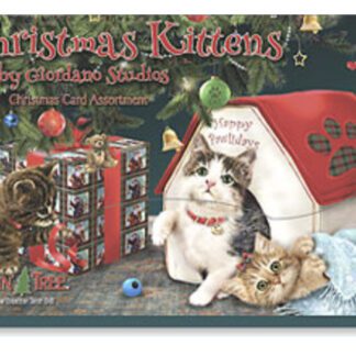 Boxed Cards 2 Each Of 10 Designs Christmas Kittens By Giordano Studios By Leanin Tree Cards