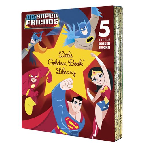 Dc Super Friends Little Golden Book Library Boxed Set