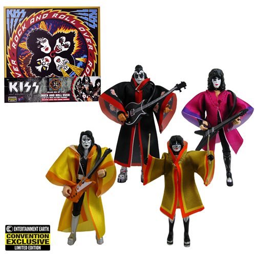 Kiss Rock And Roll Over 3 3 4 Inch Action Figure Deluxe Box Set Convention Exclusive
