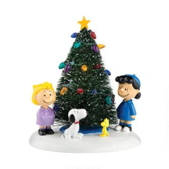O Christmas Tree Peanuts Village By Dept 56 808997