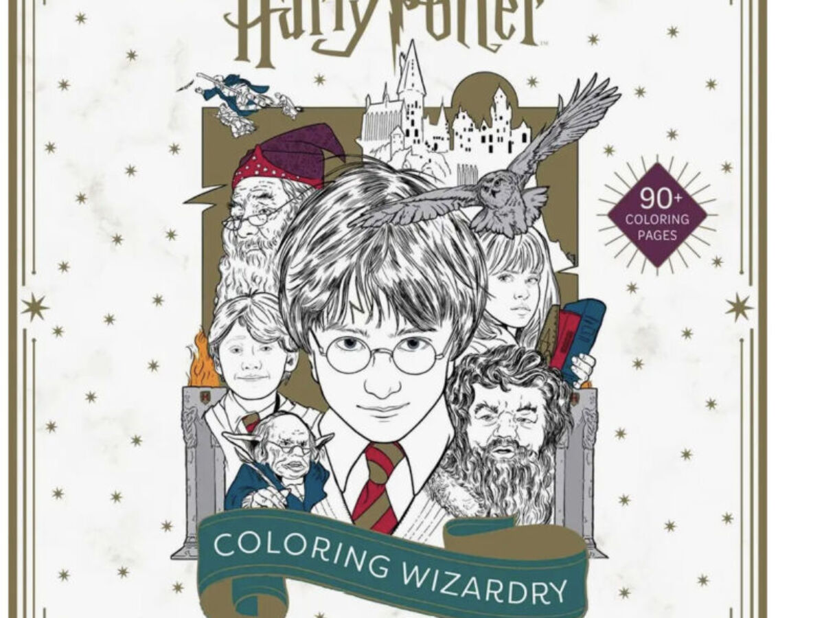 2025 Harry Potter Magical Moments 18-month Coloring Planner - By