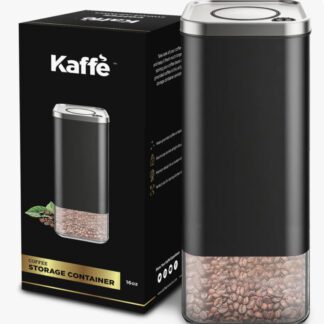 16 Oz Kaffe Coffee Canister Storage Container Stainless Steel
