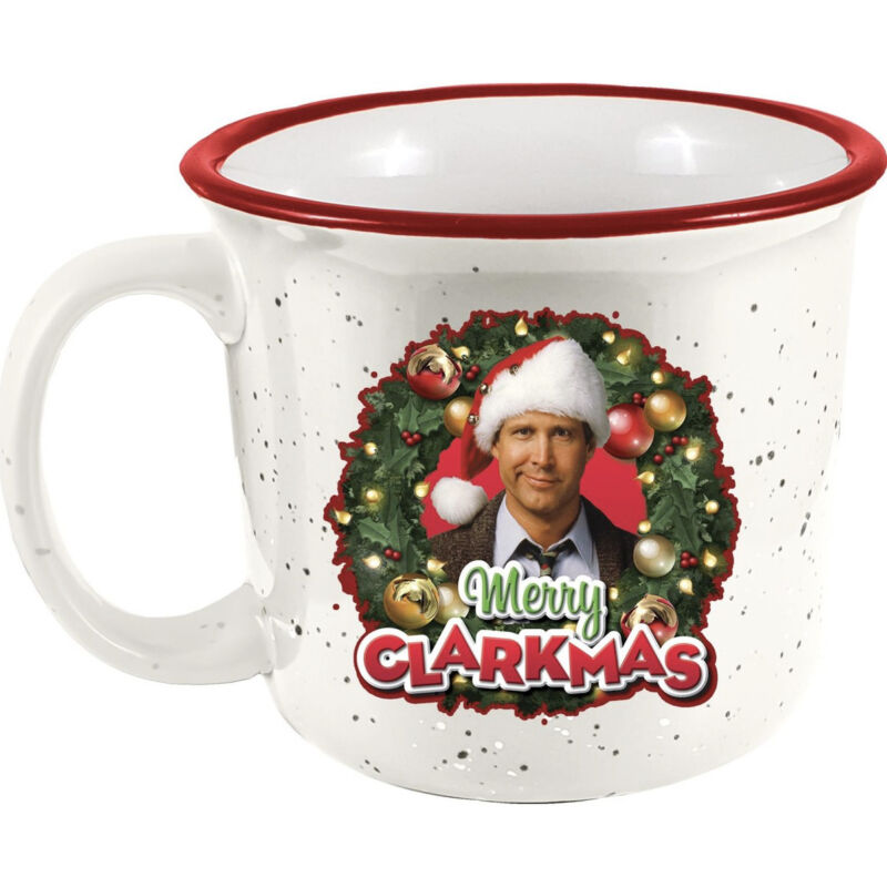 Christmas Vacation Merry Clarkmas 14 Oz Ceramic Camper Mug