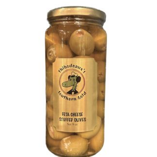 Feta Cheese Stuffed Olives By Thibodeaux Southern Gold