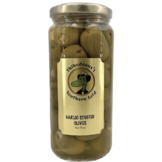 Garlic Stuffed Olives by Thibodeaux's Southern Gold