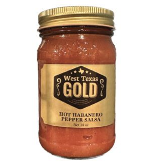 Hot Habanero Pepper Salsa By West Texas Gold 20026