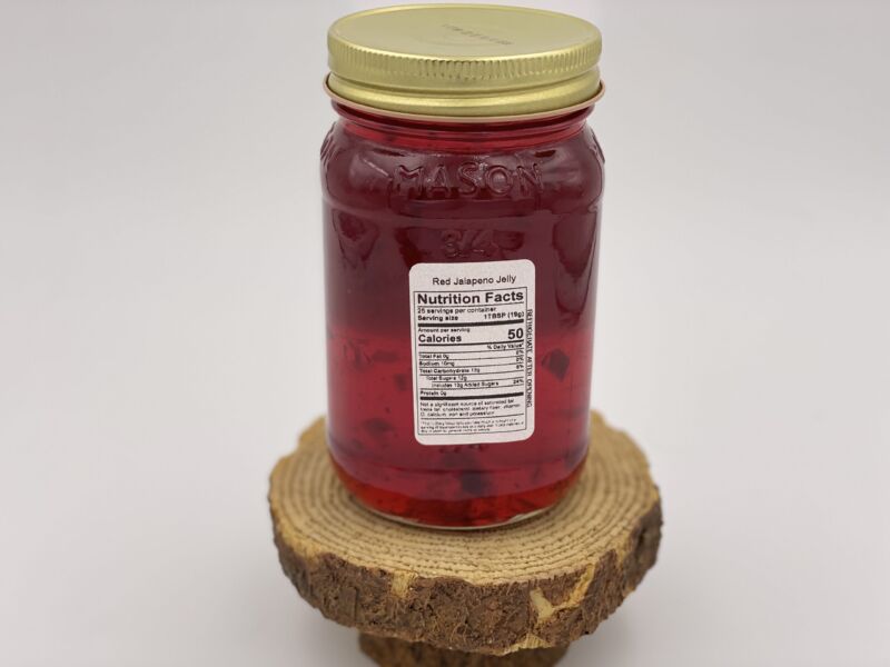 Red Jalapeno Pepper Jelly By West Texas Gold 10093