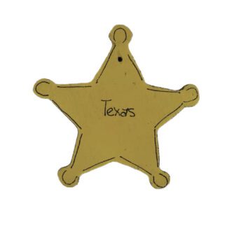 Star With Texas Wtg Ornament 2