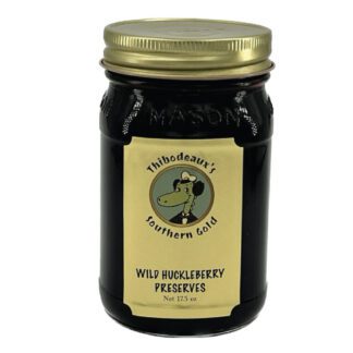 Wild Huckleberry Preserves By Thibodeaux Southern Gold