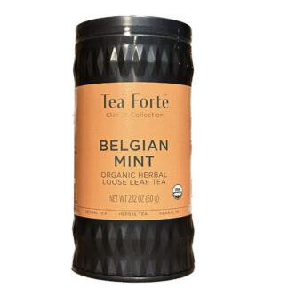 Belgian Mint Tea Dolce Vita Loose Tea Canister By Tea Forte