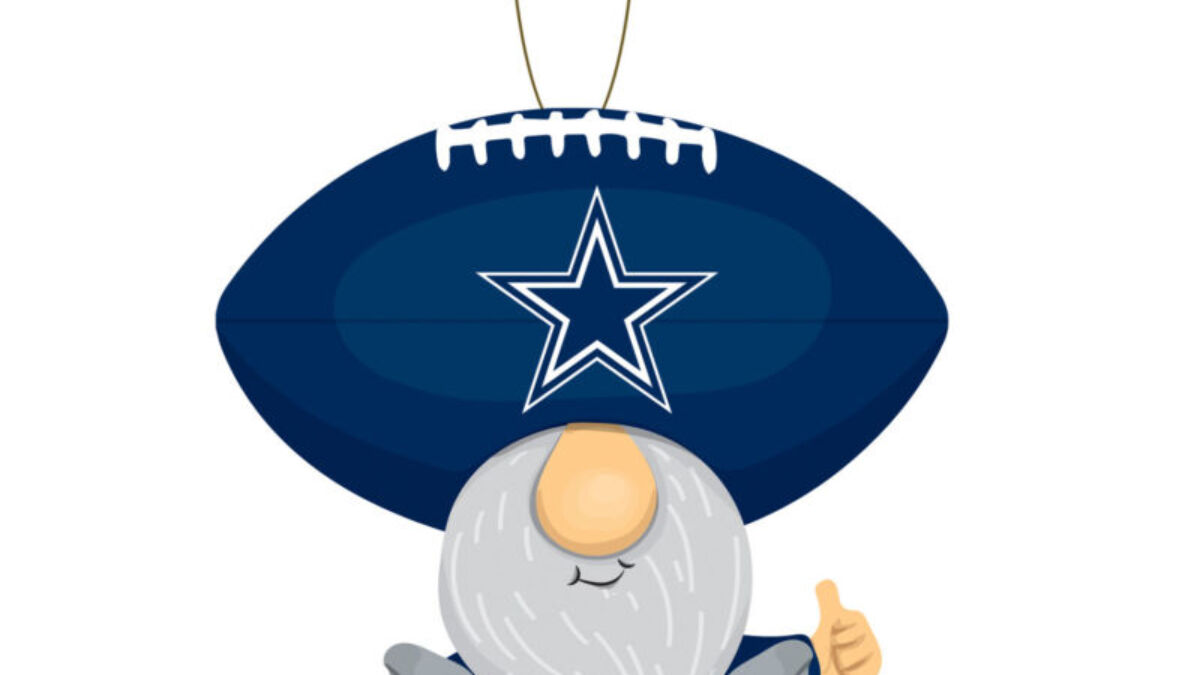 Dallas Cowboys Gnome Fan Ornament - Item 420199