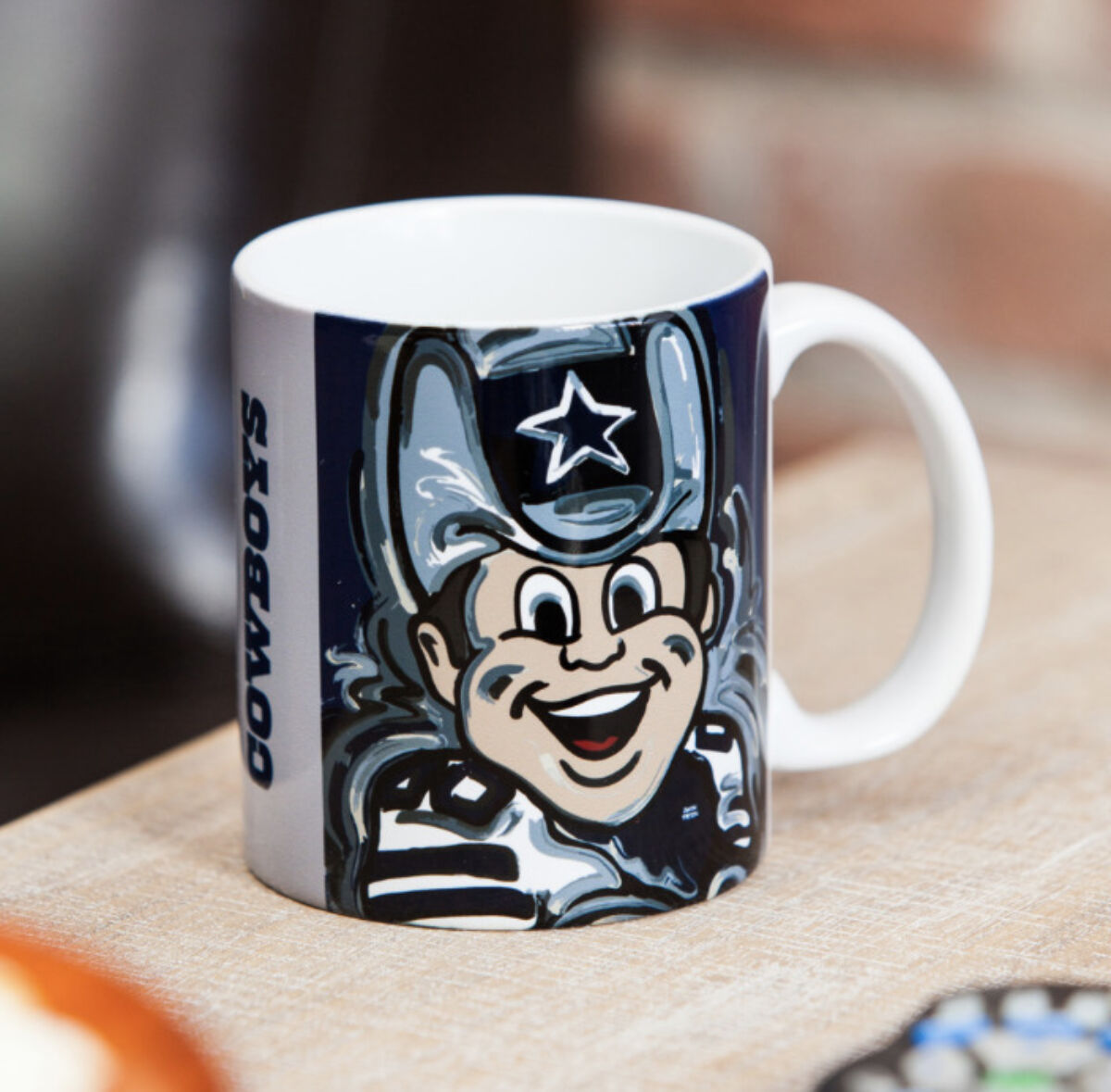 Dallas Cowboys 17oz. Justin Patten Logo Travel Latte Mug
