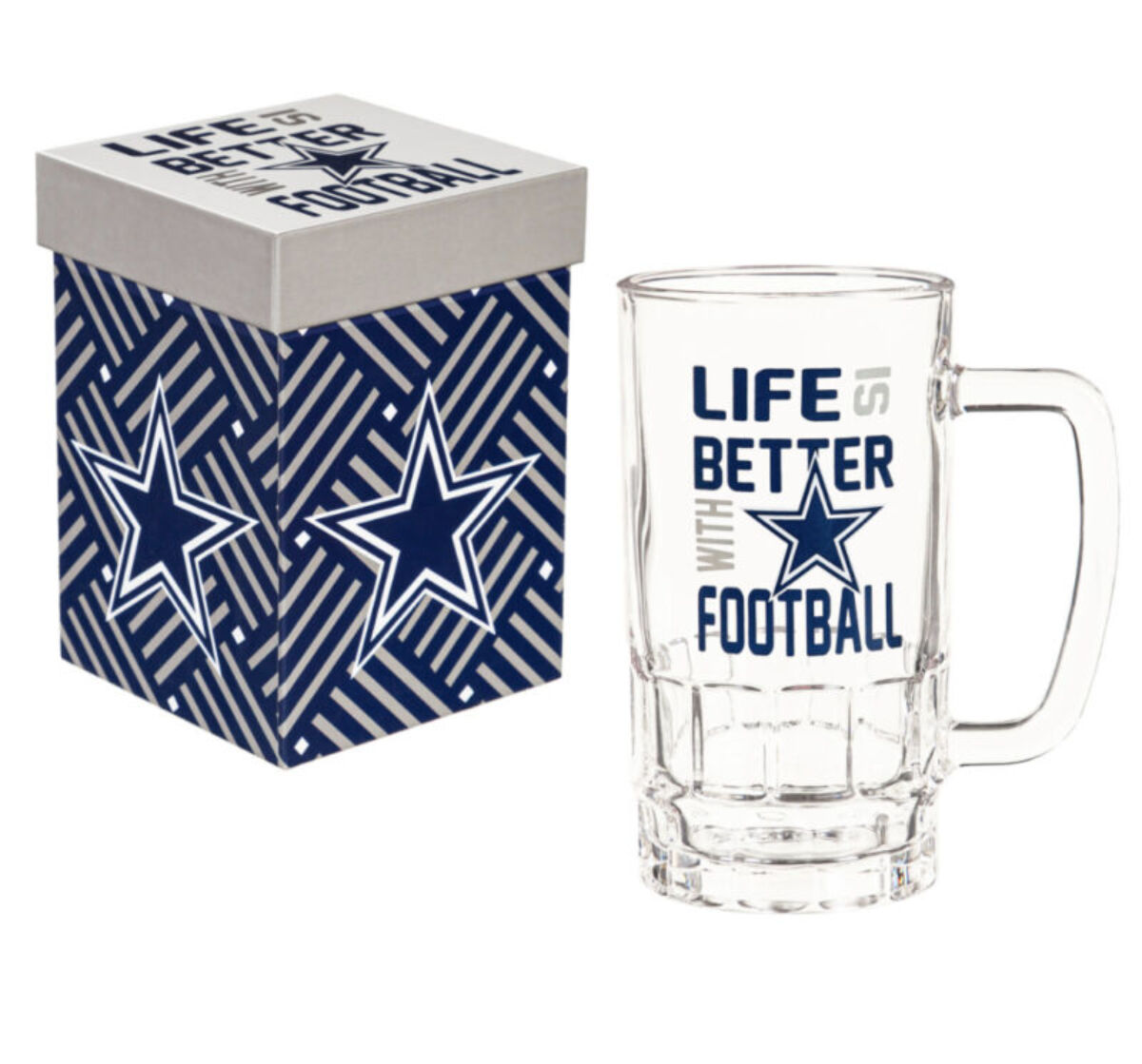 Dallas Cowboys 17oz. Justin Patten Logo Travel Latte Mug