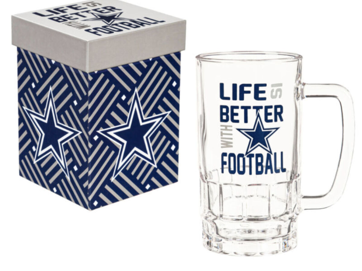 Dallas Cowboys 17oz. Travel Latte Mug with Gift Box