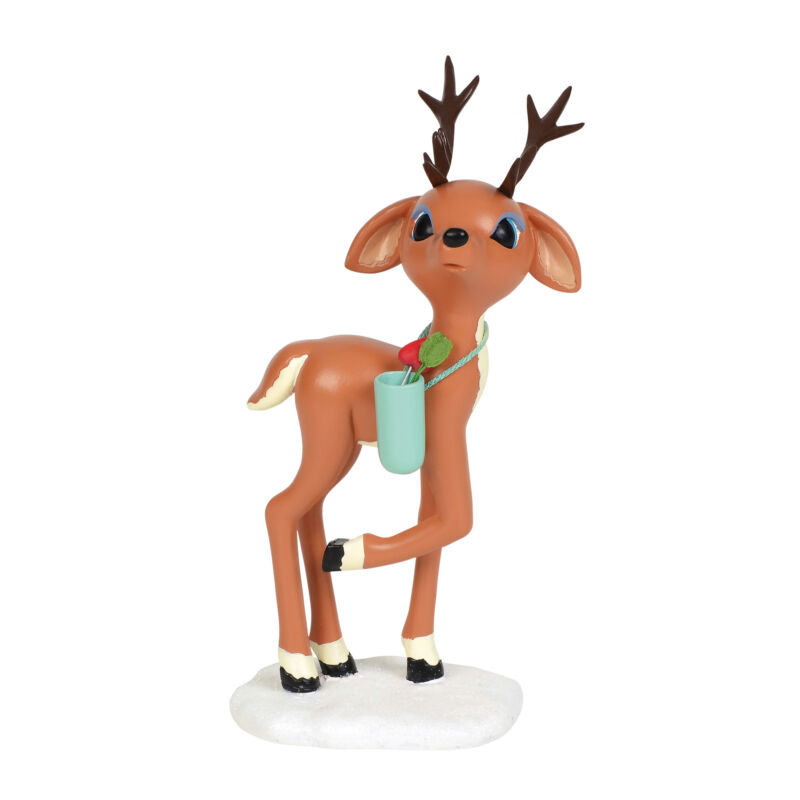 Cupid Figurine Rudolph By Dept 56 6011038