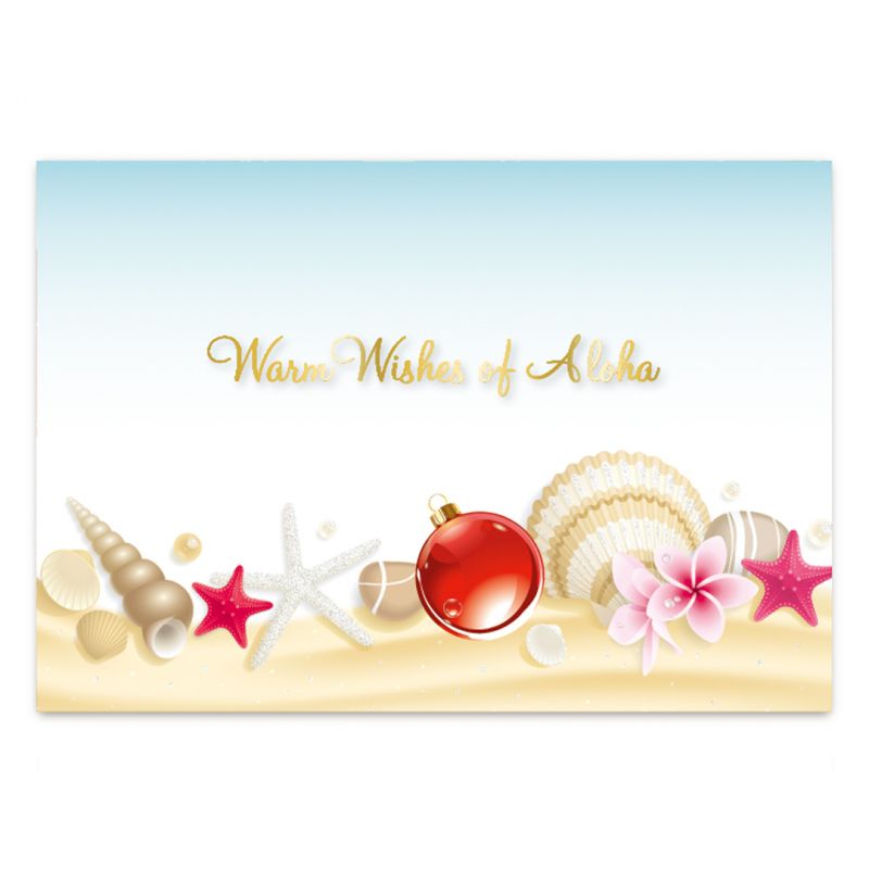 Holiday Seashells Boxed Christmas Cards 62976000