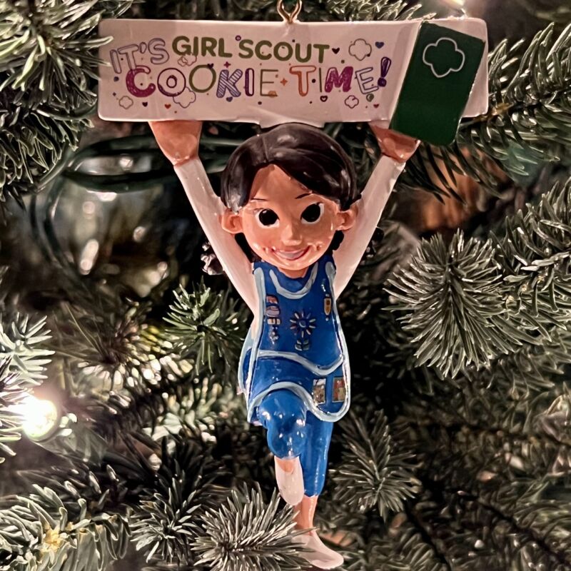 Girl Scouts It Cookie Time Ornament By Dept 56 4057381