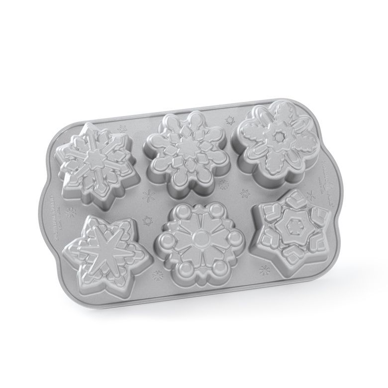 Frozen Snowflake Cakelet Pan By Nordic Ware 89648 2