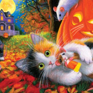 Halloween Fun With Friends 300pc Jigsaw Puzzle By Sunsout 52018