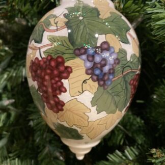 Cabernet Grapes Ornament By Ne Qwa Art 2