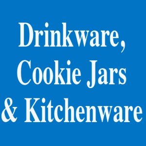 Drinkware, Cookie Jars & Kitchenware